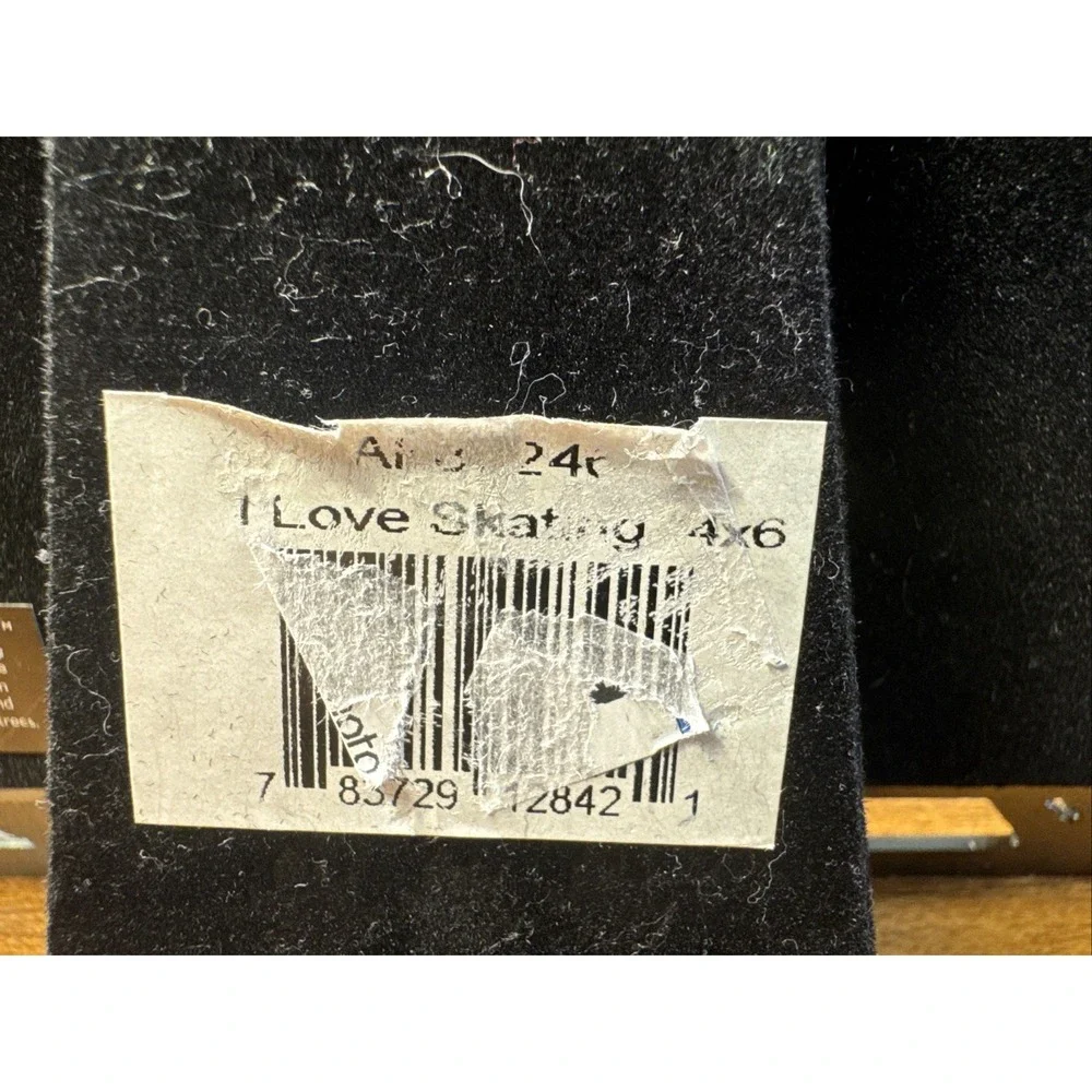 six trees 4 x 6 picture frame Pewter look